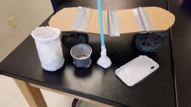 Students Use Polly Plastics to Make Prototypes for STEM Program