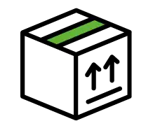 Green rectangular bar.