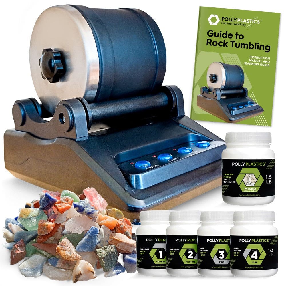 Back Rocker Tumbling Professional Rock Tumbling Kit | Polly Plastics